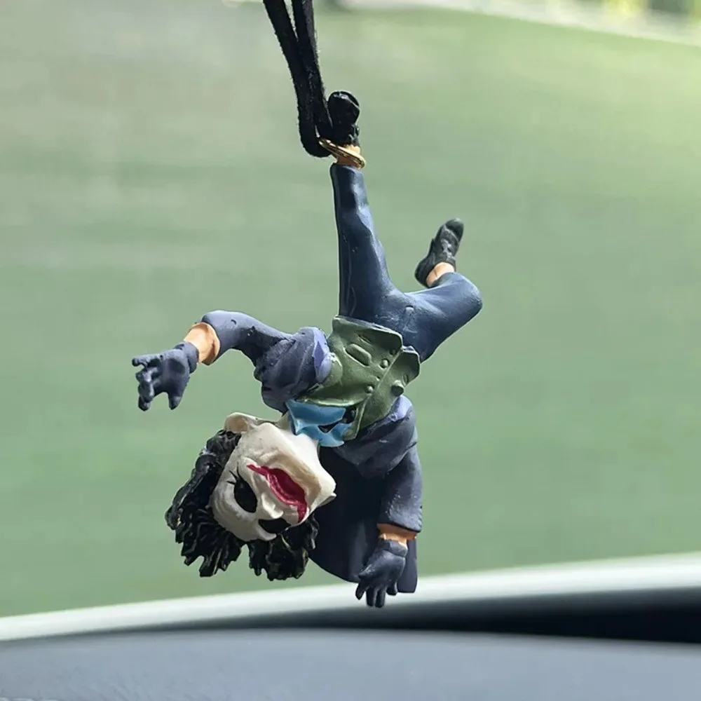 Car Accessories Joker - Autohars hanger creatief auto achteruitkijkspiegel koeienhuid