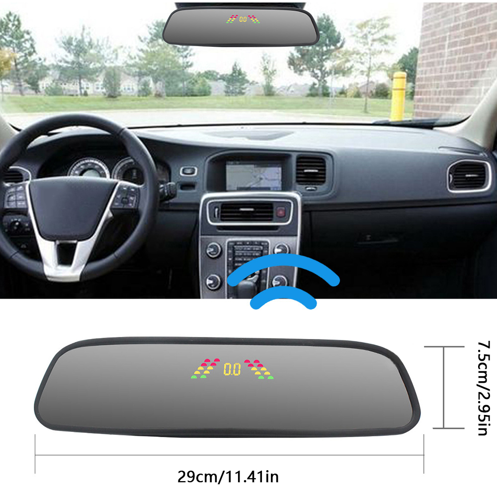 Car Accessories Near Me - Parkeersensorset Met Auto Parktronic Omgekeerde Led