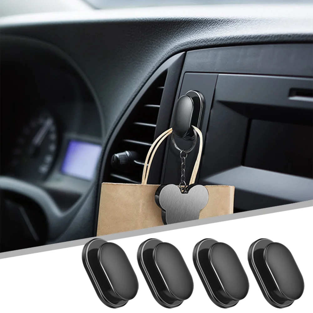 Car Accessories For Dashboard - Mini-autohaken voor interieuropslag, houder voor USB-kabel,
