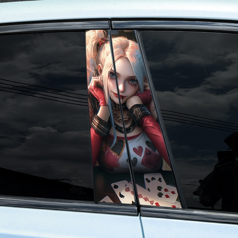 1Pc/2 Stuks Joker Meisje Auto  - Car Accessories Joker recensie en prijs