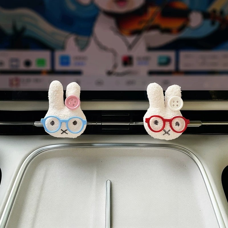 Schattig konijn met bril Auto  - Car Accessories Perfume recensie en prijs