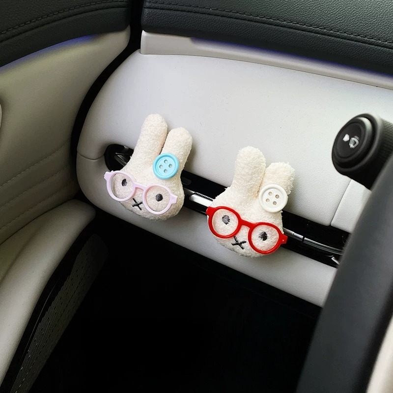 Schattig konijn met bril Auto  - Car Accessories Perfume recensie en prijs