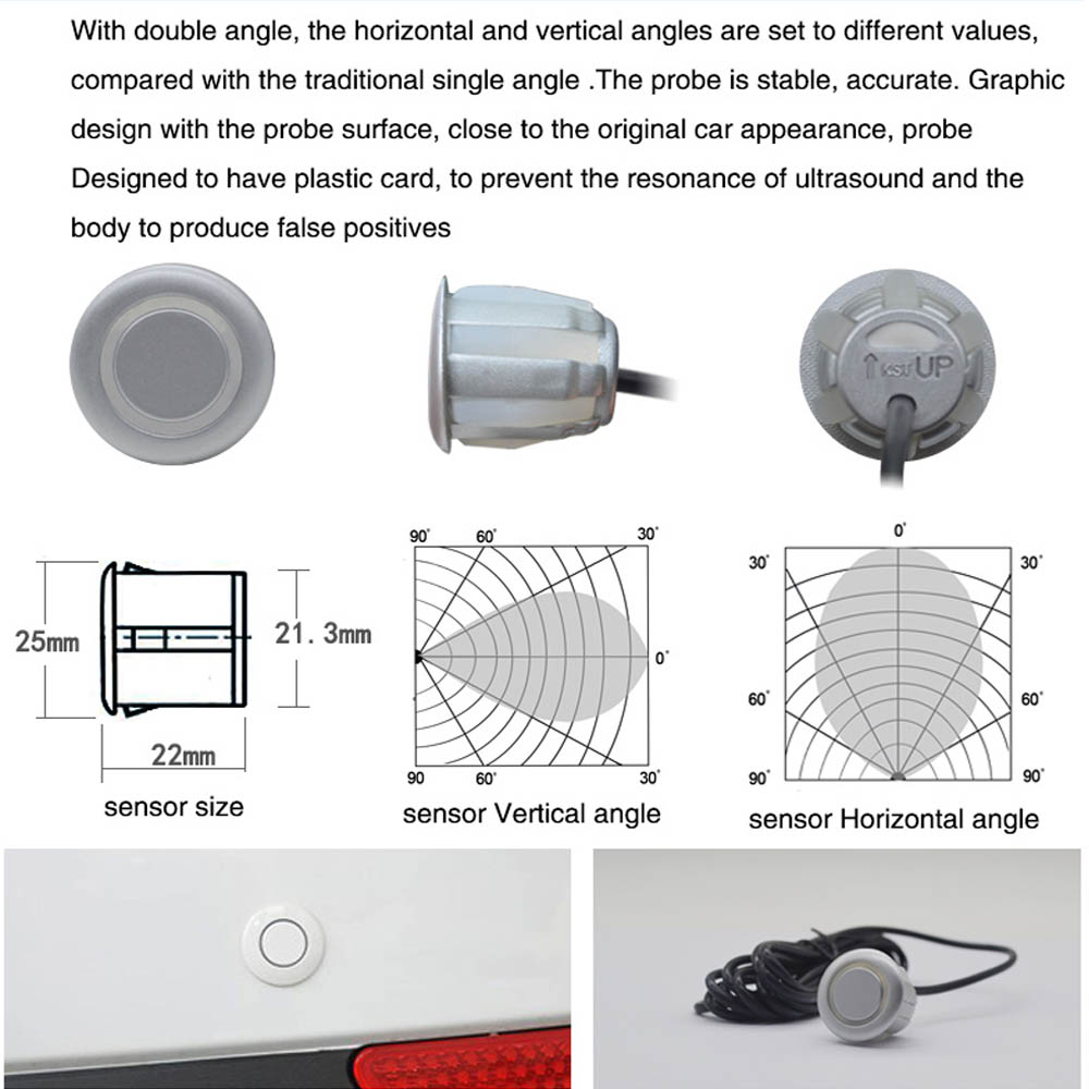 8-parkeersensor Parktronic Aut - Car Accessories Near Me recensie en prijs