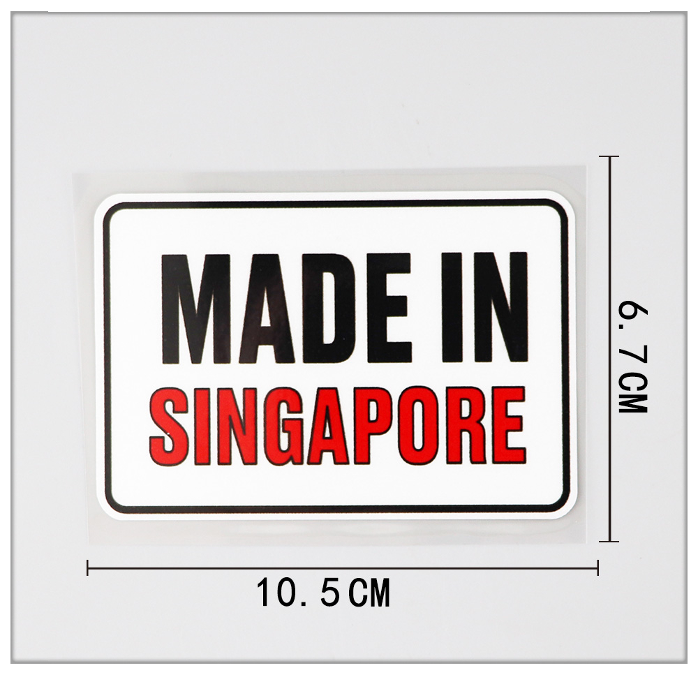 Autosticker gemaakt in Singapo - Car Accessories Singapore recensie en prijs