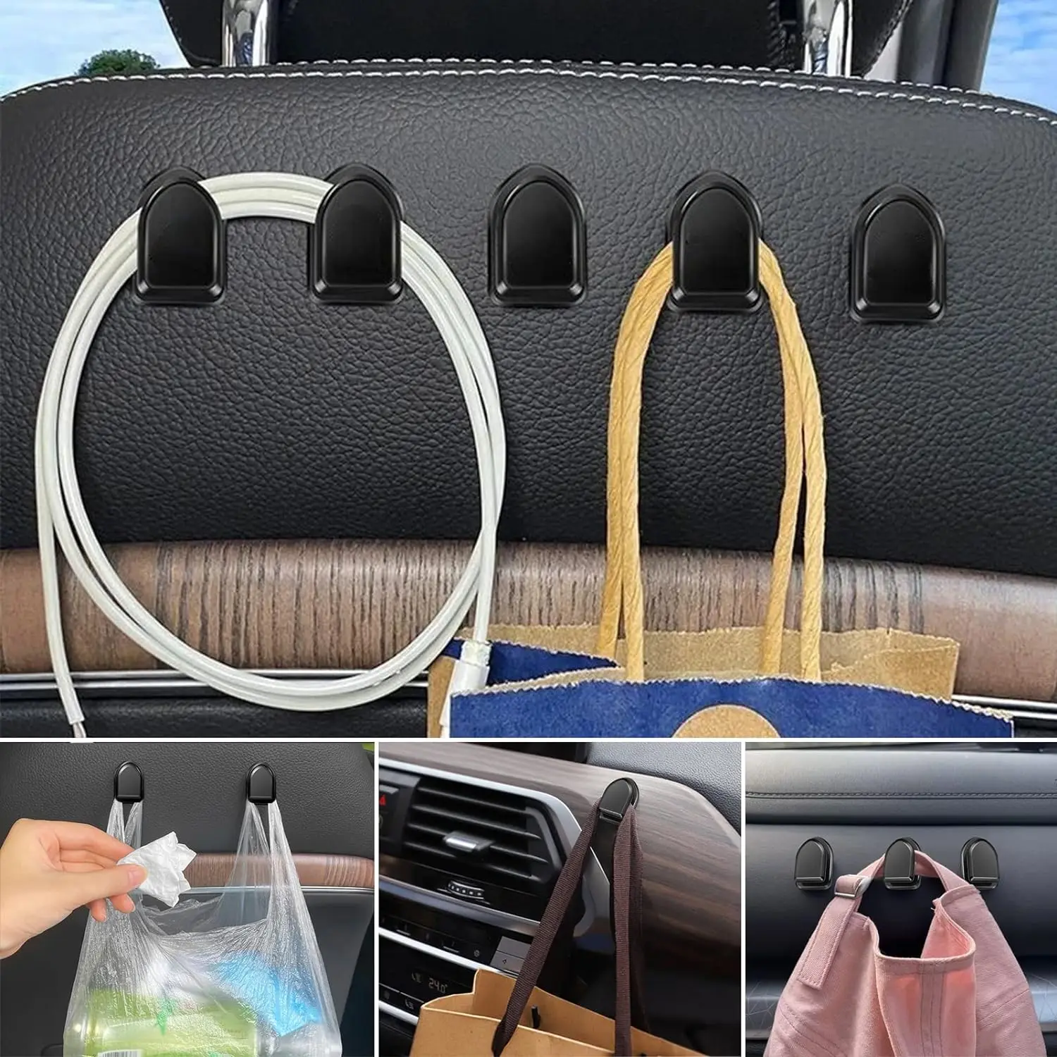 Mini-autohaken voor interieuro - Car Accessories For Dashboard recensie en prijs